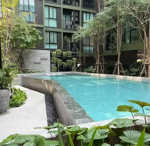 Apartment Nue Z-square Suan Luang Station - Cozy 2br Condo, Pool&gym, Near Suan Luang Station